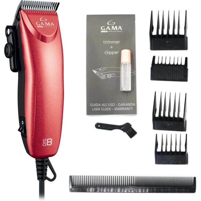 Gama Italy Professional Tondeuse Cheveux Hommes Filaire