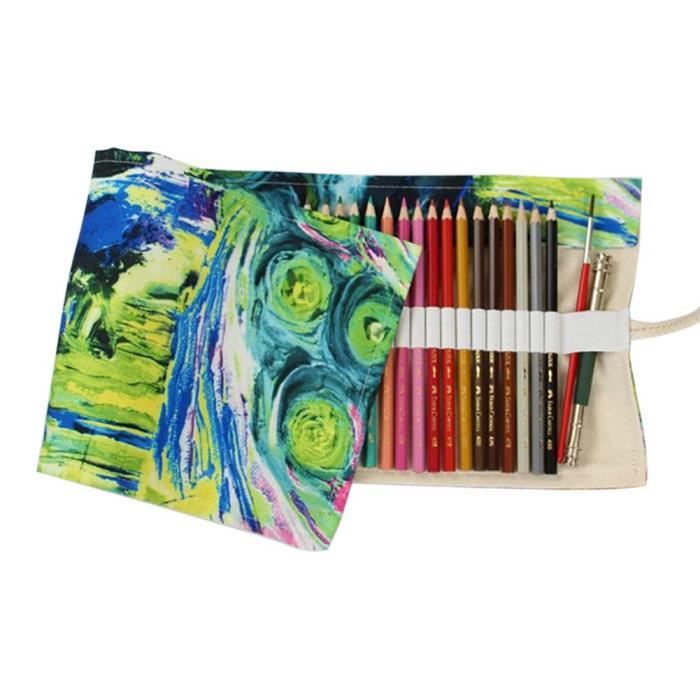 Tuto gratuit : Trousse enroulable pour crayons et pinceaux - Snaply Tuto gratuit : Trousse enroulable pour crayons et pinceaux - Snaply