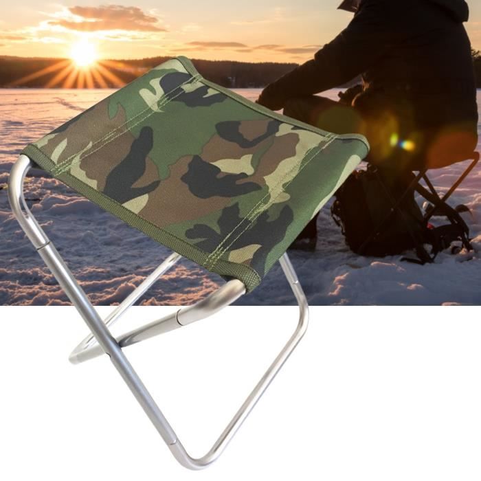 Mojawo Lot de 2 chaises pliantes pour la pêche, le camping, la pêche Mojawo Lot de 2 chaises pliantes pour la pêche, le camping, la pêche