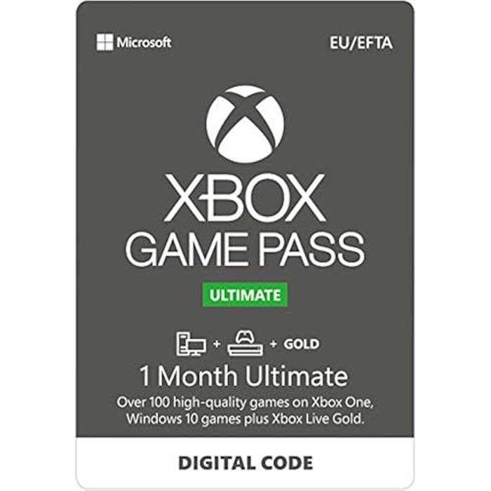 Carte Xbox One | Live Game Pass Ultimate Neuf - vue 3