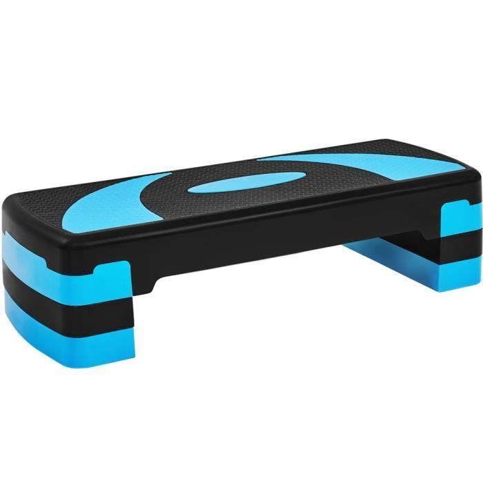 Step Sport Yaheetech Step d'aérobic Step Fitness Exercice Hauteur Réglable en 3 ...