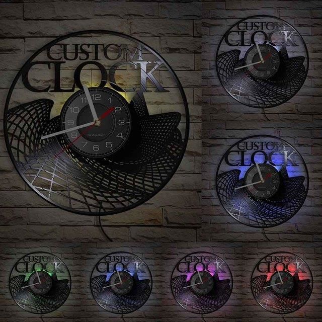Horloge Lumineuse 30 Cm Pendules Et Horloges Murales Avec Mouvement