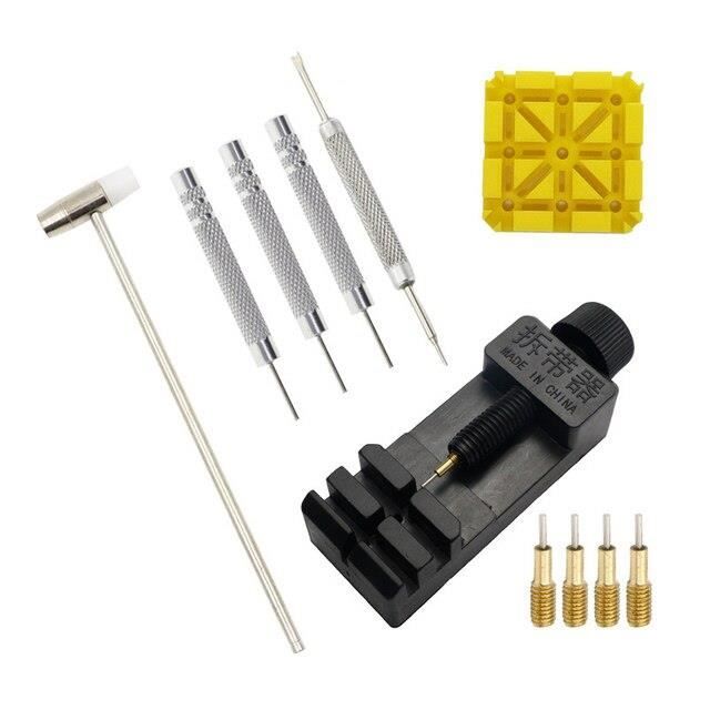 MMOBIEL Kit Outils Réparation Bracelet Montre - Poussoirs Ressort Et Broches Acier Pour Horloger