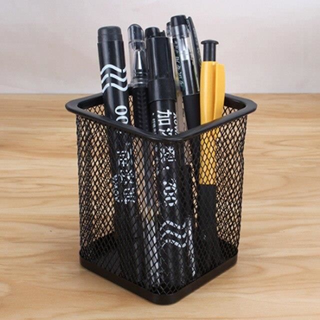 Uonlytech Lot 3 Porte-Stylos Paille Tressée Artisanale - Organisateur Bureau, Maquillage, Naturel & Élégant