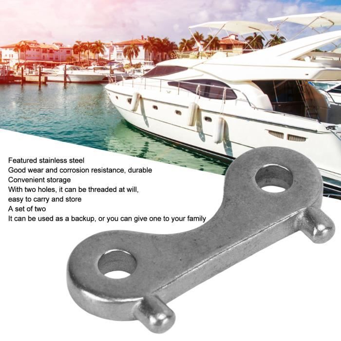 Outil Multifonction Bateau En Acier Inoxydable – Clé à Manille, Décapsuleur, Tournevis – Compact Et Durable