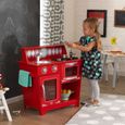 Cuisine jouet - KIDKRAFT - Rouge - Micro-ondes, four, évier, plaques de cuisson - Enfant 3 ans et plus-1