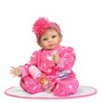 LOLI®55cm bébé Reborn poupée Silicone Real Doll Kids jouets filles Bebes De Silicona-1