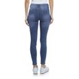 ELYA'S JEAN - Jean femme slim fit - Skinny push up - Taille haute - Jean couleur bleu-1