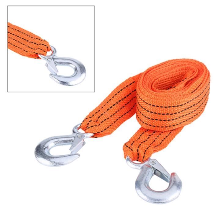 VEVOR Kit De Recuperation De Sangle De Remorquage Robuste, 76,2 Mm X 9 M Corde De Treuil Pour Proteger Les Arbres 16329 Kg Boucle Triple Renforcee Manchons De Protection Pour Camion Jeep Suv 84594727