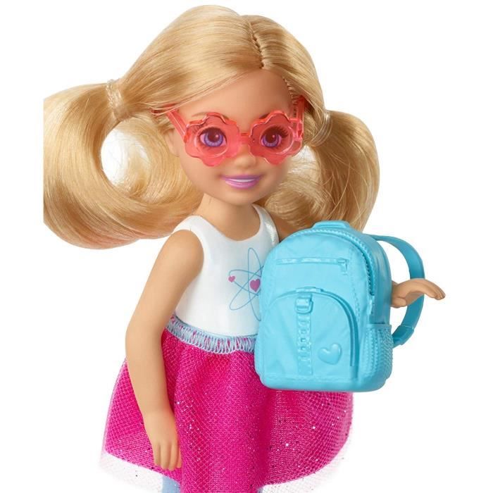 Barbie Famille coffret Amies des Animaux, poupée et mini-poupée Chelsea,  cheval, poney, chiot et accessoires, - Cdiscount Jeux - Jouets