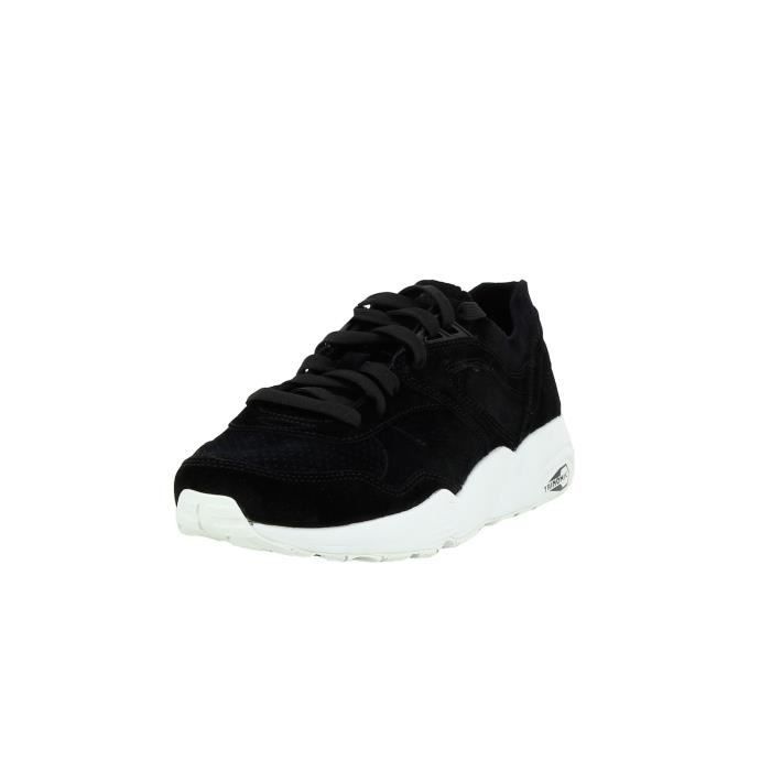 PUMA Soft R698 360104 01 Homme Noir Cdiscount Chaussures