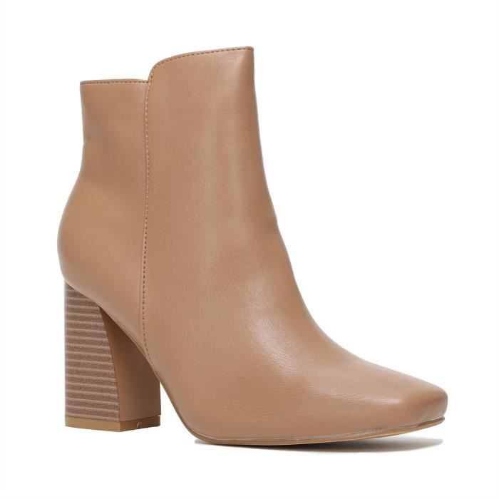 Bottines femme camel talon clearance