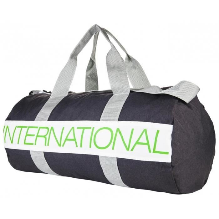 Sac de Sport Superdry International Barrel Grey Bleu Marine