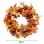 Formes De Couronne Citrouille En Fil Métal - Lot De 2 Pièces 25x18cm | Support Couronne Halloween DIY