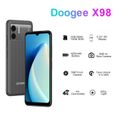 Smartphone Doogee X98 - Android 12.0 - Batterie 4200mAh - 3Go + 16Go ROM - 6.52" HD - Double carte - Gris-2