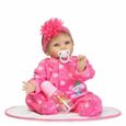 LOLI®55cm bébé Reborn poupée Silicone Real Doll Kids jouets filles Bebes De Silicona-2