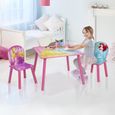 Ensemble table et 2 chaises DISNEY PRINCESS - Licence Disney Princesses - Multicolore - Pour enfant-2