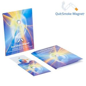 Lot De 2 Aimants Anti-Tabac Zerosmoke - Méthode Acupuncture/acupression Pour Arrêter De Fumer