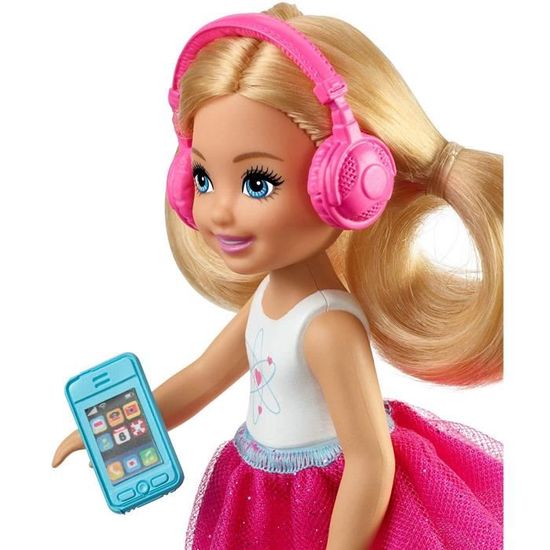 Mattel - Barbie-Chelsea en Voyage-Coffret avec chiot et accessoires HJY17 pas cher Mattel - Barbie-Chelsea en Voyage-Coffret avec chiot et accessoires HJY17 pas cher