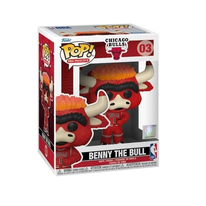 Figurine Funko Pop! NBA: Mascots- Chicago- Benny the Bull