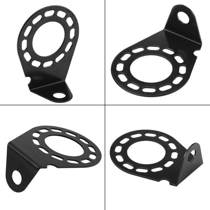 Support De Connecteur De Remorque – Compatible 7 Et 13 Broches, ABS + Fer – Fixation Sûre Pour Camping-car, Voiture