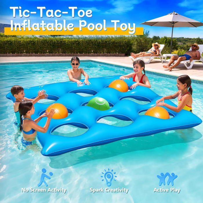 Bouées de Piscine pour Enfants et Adultes 32 Pouces (3 Pack) Bouées