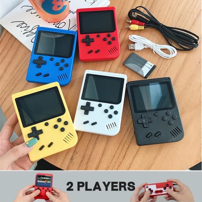 Console de jeu vidéo rétro FC 400-en-1 pour enfants, jeu de GameBoy, Mini,  portable, classique, 8 Bit, couleur [A2A72A9] - Cdiscount Jeux vidéo