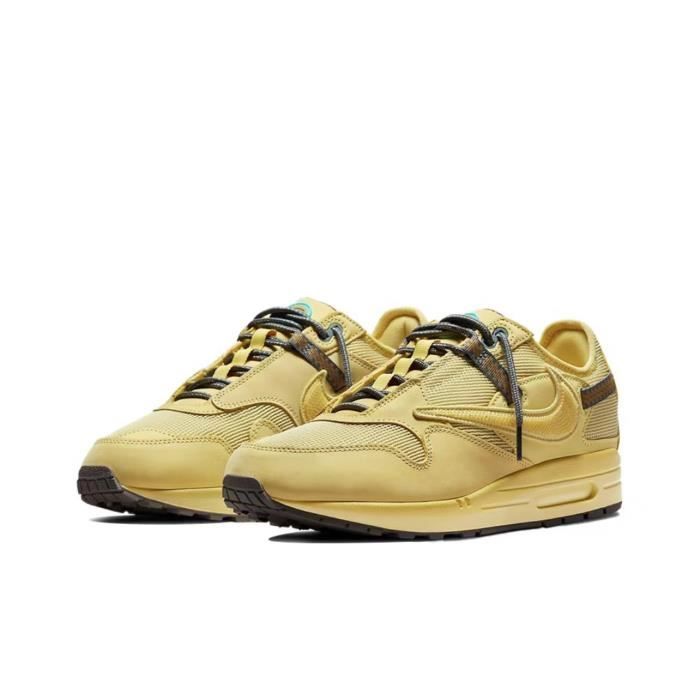 travis scott x air max 1 wheat