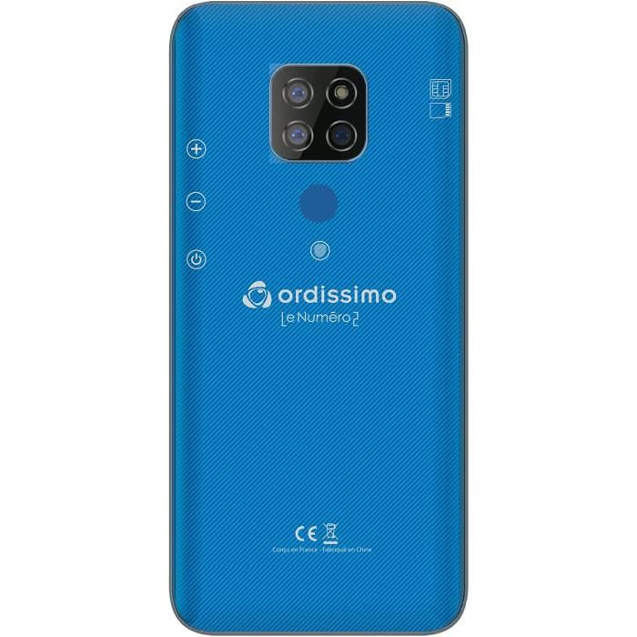 Coque Pour Ordissimo Smartphone Le Numero 1 - Housse Avec Rabat, Bague Silicone, 2 Emplacements Cartes | Protection Complète - 6