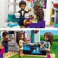 Maison de poupées LEGO Friends - La Maison Familiale d'Andrea - 2 étages - Porte de garage - Piscine-3