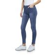 ELYA'S JEAN - Jean femme slim fit - Skinny push up - Taille haute - Jean couleur bleu-3