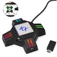 Adaptateur de souris clavier GamePad Convertisseur KX Switch Accessoires jeu pour PS4 PS3 Xbox Black Mignon-3