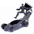 Figurine Batman 30cm avec sa Batmobile - BATMAN - Pack Batman + Batmobile - Mixte - Noir-3