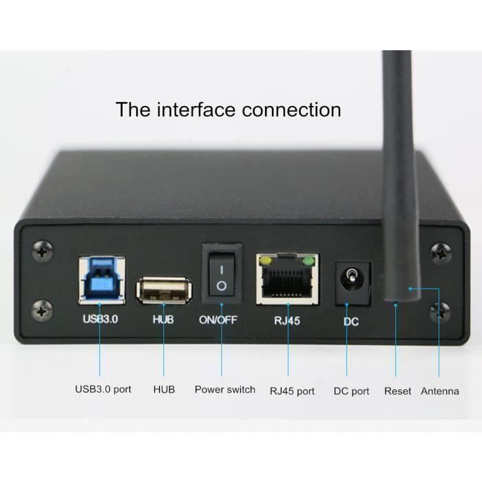 Disque Dur Externe 6 To Wifi sans fil 3.5'' USB 3.0 HDD Aluminium Meg39378  - Cdiscount Informatique