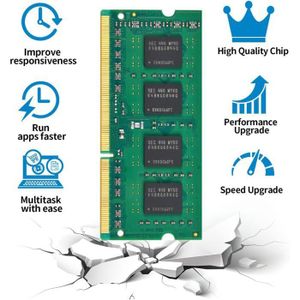 Mémoire RAM Kingston HP536727-H41-ELD 4 Go 1600 MHz - PC3-12800S  DDR3 1600 Ddr3 Sodimm
