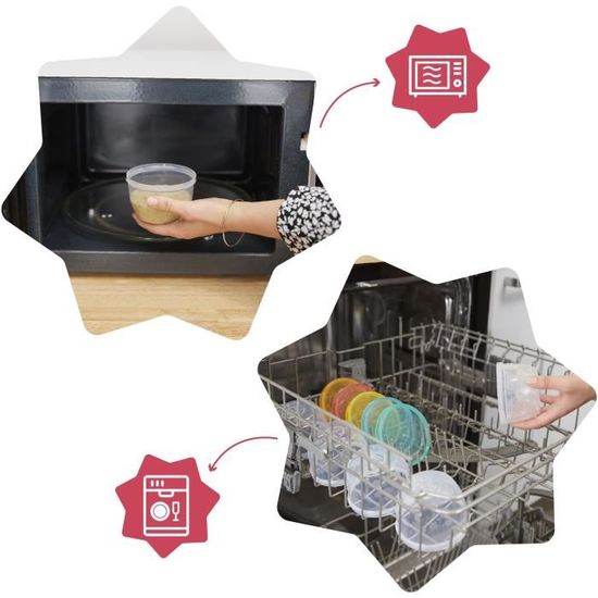 Badabulle Badabowls Maxiportions 5 Pots De Conservation Bebe 250ml Cdiscount Puericulture Eveil Bebe Badabulle Badabowls Maxiportions 5 Pots De Conservation Bebe 250ml Cdiscount Puericulture Eveil Bebe