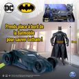 Figurine Batman 30cm avec sa Batmobile - BATMAN - Pack Batman + Batmobile - Mixte - Noir-5