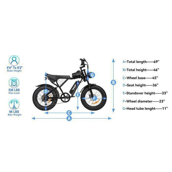 C10 Vélo Électrique Pliable 20″ – 18,6 Kg, Moteur 250W, Batterie 345,6 Wh, Autonomie 100 Km, Shimano 7 Vitesses, Écran LCD