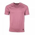 Tee shirt homme ADIDAS ORIGINALS - Blanc/Bordeaux - Fitness - Manches courtes-0