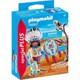 PLAYMOBIL 70062 - Spécial Plus -  Chef de tribu autochtone-0