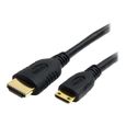 Câble HDMI vers Mini HDMI avec Ethernet de 2 m - Câble HDMI haute vitesse avec Ethernet 2 m - HDMI vers HDMI Mini - M/M - HDACMM2M-0