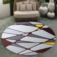 Chaise Pivotante Vert Gazon Jffffwi Tapis Rond épais En