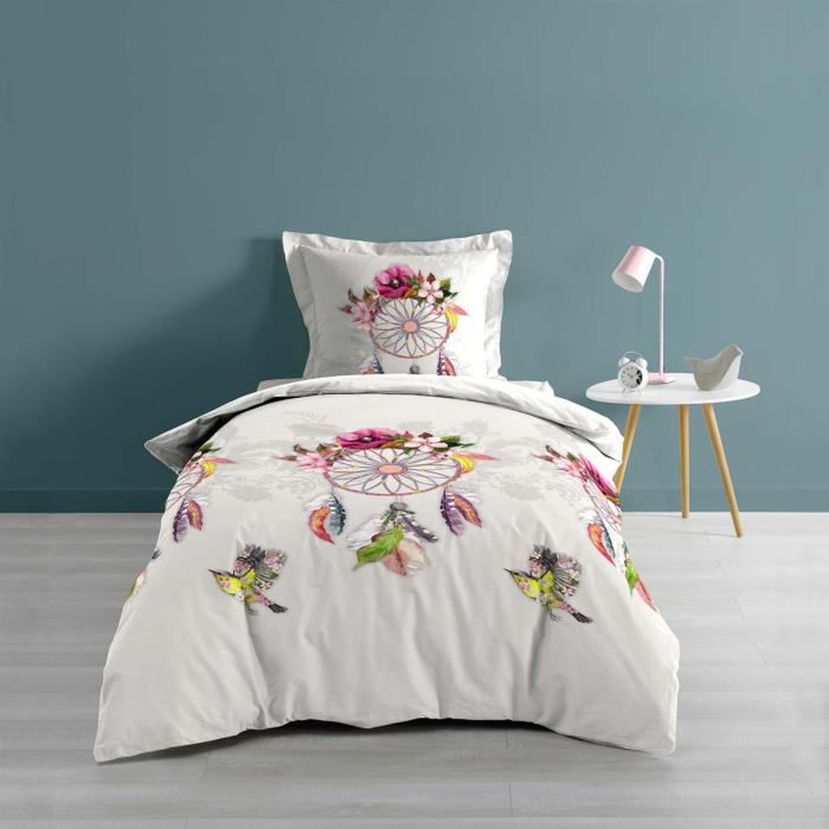 Parure Housse de couette Attrape reves Bohemia 140x200cm ...