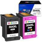 Cartouche Imprimante - GPC Image 304xl - Compatible for HP304XL 304XL pour HP Deskjet 3760 2620 2625 2630 2635