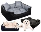 AIO FACTORY Lit pour chien ECCO 130x105 cm imperméable gris
