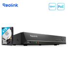 Reolink Enregistreur Vidéo PoE NVR 16 Canaux 4K + Disque Dur 3To Caméra Sécurité à Domicile Supporte 24/7j Enregistrer RLN16-410