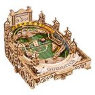 UGEARS Modèles mécaniques: QUIDDITCH™ PINBALL 42,5x18,5x29,5cm, 402 pièces, en bois, temps de montage 9h, boîte 37,8x17x5cm, 14+