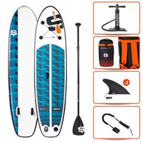 Stand up Paddle Gonflable WANDER 10'8 32'' 6'' (325 x 81 x 15 cm) Gamme COMPACT - Pack complet avec Accessoires
