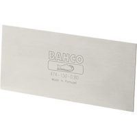 Grattoir d'ébéniste Bahco 474 - 150mm x 62mm x .080 - Bords coupants sous protection en plastique blanc