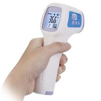 Thermomètre Frontal et Oreille, Thermomètre Numérique Infrarouge pour Enfant, Adulte - Pourpre